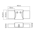 nobilé Uniones LED SMD 3528 rígido, juego de 5