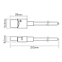 nobilé Cable de conexión LED SMD 3528 juego de 5