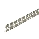 Perfil LED NEON SMD 1516 RGB – FLEX mecánico, flexible, cromo