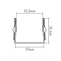 nobilé Perfil LED NEON SMD 1516 RGB – FLEX mecánico, flexible, cromo