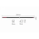 nobilé Tira LED LED NEON SMD 1516 RGB juego de 1, con enchufe, 4 polos