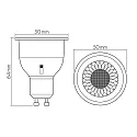 nobilé Lámpara reflectora LED SCCT GU10 6W 3000K 60° 