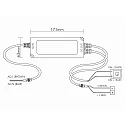 nobilé Transformador EL-90-12V, IP67, dim 1-10V / PWM regulable, blanco