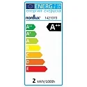 Nordlux Bombilla filamento Globe DECO G125 AVRA conmutable G125 claro E27 2W 200lm 2200K 360° CRI 80 