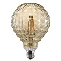 Filamento de alumbrado decorativo AVRA SQUARE E27 2W 140lm 2200K 360° CRI 80 , ámbar 