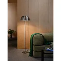 Nordlux Luminaria de pedestal CERA E27 IP20, acero cepillado 