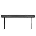 Luminaria colgante CONTINA de 3 llamas G9 IP20, blanco opalino, negro, negro brillante 