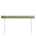 Nordlux Luminaria colgante CONTINA de 3 llamas G9 IP20, brillante, latón, blanco opalino, negro, blanco 