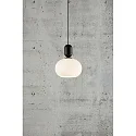 Nordlux Luminaria colgante NOTTI E27 IP20, mate, color café moca, negro 