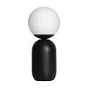 Nordlux Luminaria de mesa NOTTI E14 IP20, mate, color café moca, negro 