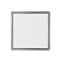 Nordlux Luminaria de techo OJA SQUARE 29 SCENE SELECT angular, CCT Switch, ajustable IP20, níquel cepillado, blanco regulable