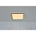 Nordlux Luminaria de techo OJA SQUARE 29 SCENE SELECT angular, CCT Switch, ajustable IP20, níquel cepillado, blanco regulable