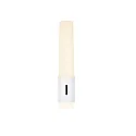 Nordlux Luminaria de espejo HELVA NIGHT LED cilíndrico, con interruptor IP44, cromo, brillante regulable
