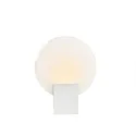 Nordlux Luminaria de pared HESTER indirecta IP44, blanco mate regulable