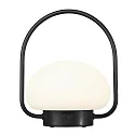Nordlux Luminaria con batería SPONGE regulable IP65, negro, blanco mate regulable