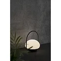 Nordlux Luminaria con batería SPONGE regulable IP65, negro, blanco mate regulable