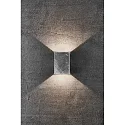 Nordlux LED Wall luminaire FOLD 10 LED Outdoor luminaire, 2x 3,5W, 3000K, up to 2x 250lm, IP54, galvanized
