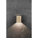 Nordlux Luminaria de pared para exteriores FOLD 10 LED Arriba-Abajo, angular, ajustable, conmutable IP54, brillante, latón 