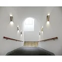 Nordlux LED Wall luminaire FOLD 15 LED Outdoor luminaire, 2x 3,5W, 3000K, up to 2x 250lm, IP54, brass