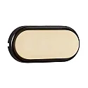 Luminaria de pared para exteriores CUBA BRIGHT oval, conmutable IP54, brillante, blanco 