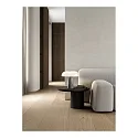 design for the people by Nordlux Luminaria de mesa GLOSSY E27 IP20, gris 