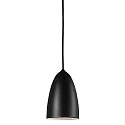 Luminaria colgante NEXUS 2.0 SMALL GU10 IP20, negro, negro mate 