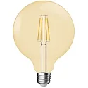 Nordlux Bombilla filamento Globe CLASSIC DECO E27 5,4W 400lm 2500K CRI 80 regulable, dorado regulable
