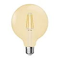 Nordlux Bombilla filamento Globe CLASSIC DECO E27 5,4W 400lm 2500K CRI 80 regulable, dorado regulable