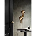Nordlux Bombilla filamento Globe SPIRAL DECO E27 5W 140lm 1800K CRI 80 regulable, color humo regulable