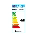 Nordlux Bombilla filamento Globe DECO G125 SPIRAL G125 claro E27 4,5W 140lm 1800K 360° CRI 80 regulable claro, color humo regulable