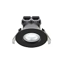 Nordlux ceiling recessed luminaire DON SMART RGB tunable white, RGB IP65, black dimmable