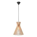 Nordlux Luminaria colgante GROA 35 E27 IP20, marrón, mate, negro