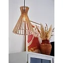 Nordlux Luminaria colgante GROA 35 E27 IP20, marrón, mate, negro