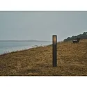 Luminaria para balizas ALUDRA 95 E27 IP44, seaside negro regulable