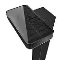 Nordlux Luminaria de pie para exteriores RICA SQUARE IP44, latón, negro