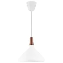 design for the people by Nordlux Pendant luminaire NORI 27, E27, white