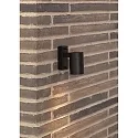 Outdoor Wall luminaire TIN, GU10, IP54, black
