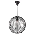 Nordlux pendant luminaire BERONI 45 round E27 IP20, black dimmable