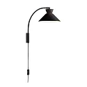 Nordlux wall luminaire DIAL E27 IP20, black 