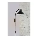 Nordlux wall luminaire DIAL E27 IP20, black 