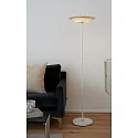 Nordlux floor lamp BRETAGNE G9 IP20, nickel satined, white 