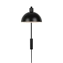 Nordlux wall luminaire ELLEN 20 E14 IP20, black matt dimmable
