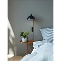 Nordlux wall luminaire ELLEN 20 E14 IP20, black matt dimmable