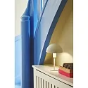 Nordlux table lamp ELLEN MINI half round, with switch, with lamp socket E14 IP20, glossy, white 