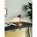Nordlux table lamp ELLEN MINI half round, with switch, with lamp socket E14 IP20, glossy, purple 