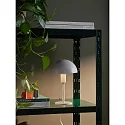 Nordlux table lamp ELLEN MINI half round, with switch, with lamp socket E14 IP20, grey, mat 