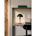 Nordlux table lamp ELLEN MINI half round, with switch, with lamp socket E14 IP20, dark green, mat 