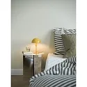 Nordlux table lamp ELLEN MINI half round, with switch, with lamp socket E14 IP20, yellow, glossy 