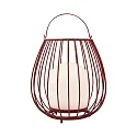Nordlux Battery lamp JIM TO-GO with switch, with USB connection IP54, red dimmable