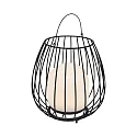 Battery lamp JIM TO-GO with switch, with USB connection IP54, black dimmable